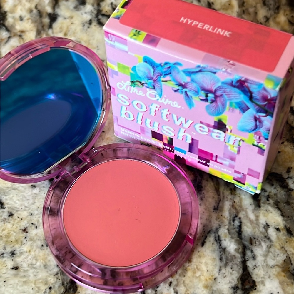 💋🌙Lime Crime Hyperlink Softwear Blush